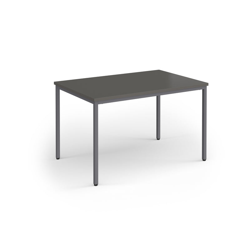 Flexi 25 Rectangular Table With Graphite Frame - Onyx Grey - NWOF