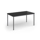 Flexi 25 Rectangular Table With Graphite Frame - Black - NWOF