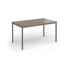 Flexi 25 Rectangular Table With Graphite Frame - Barcelona Walnut - NWOF