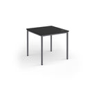 Flexi 25 Rectangular Table With Graphite Frame - Black - NWOF