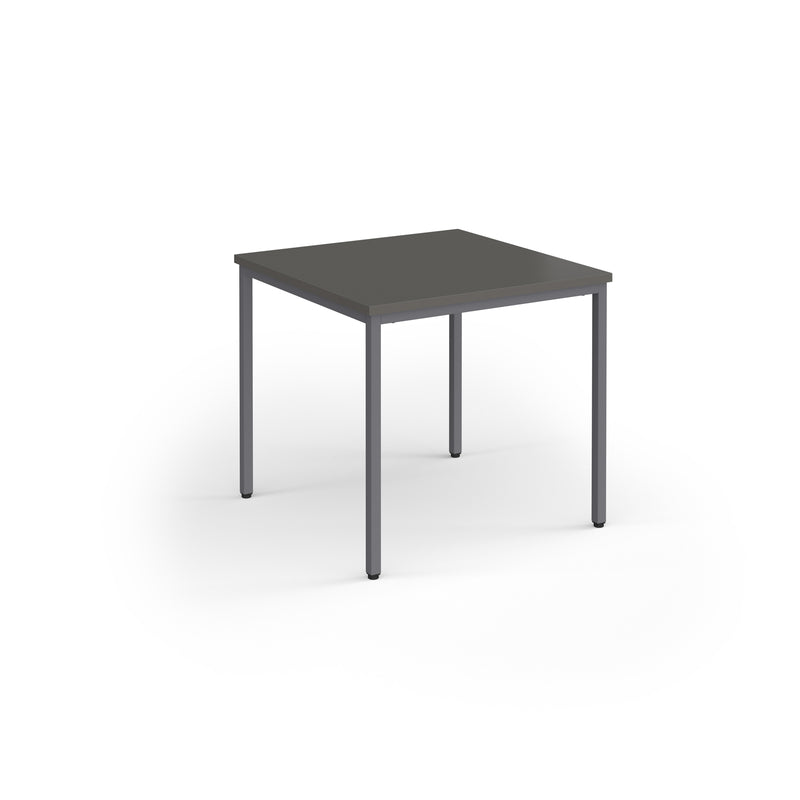 Flexi 25 Rectangular Table With Graphite Frame - Onyx Grey - NWOF
