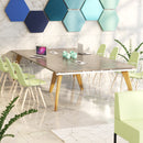Fuze Boardroom Table Add On Unit - 1600x1600mm - NWOF