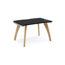 Fuze Single Desk - Black - NWOF