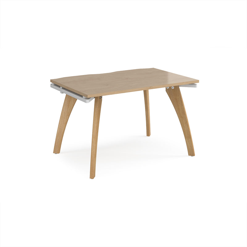 Fuze Single Desk - Kendal Oak - NWOF