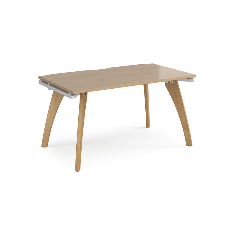 Fuze Single Desk - Kendal Oak - NWOF