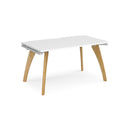 Fuze Single Desk - White - NWOF