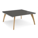 Fuze Back To Back Desks - Storm Grey - NWOF