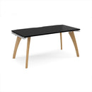Fuze Single Desk - Black - NWOF