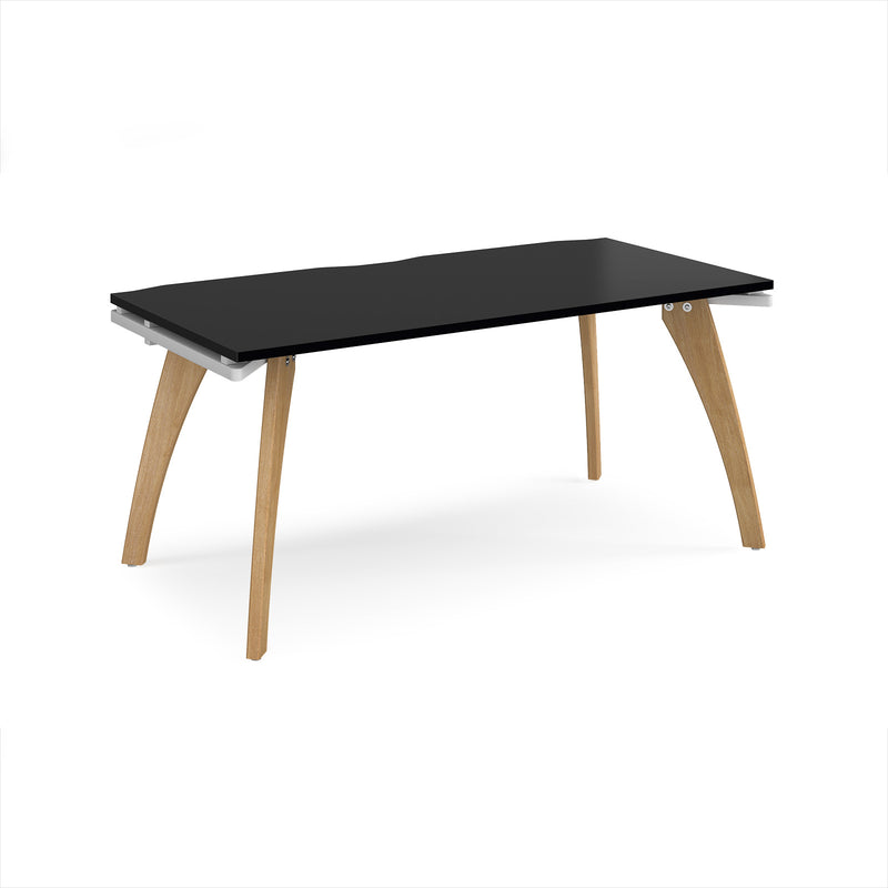 Fuze Single Desk - Black - NWOF