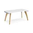 Fuze Single Desk - White - NWOF
