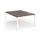 Connex Plus Goal-Post Back To Back Desk - Walnut - NWOF