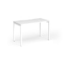 Connex Plus Slimline Goal-Post Single Desk - White - NWOF