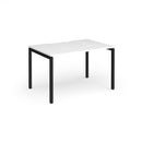 Connex Plus Goal-Post Single Desk - White - NWOF