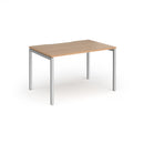 Connex Plus Goal-Post Single Desk - Beech - NWOF