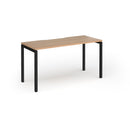 Connex Plus Slimline Goal-Post Single Desk - Beech - NWOF