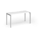 Connex Plus Slimline Goal-Post Single Desk - White - NWOF