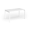 Connex Plus Goal-Post Single Desk - White - NWOF