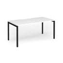 Connex Plus Goal-Post Single Desk - White - NWOF