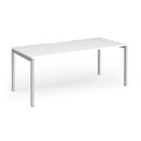 Connex Plus Goal-Post Single Desk - White - NWOF