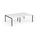 Connex Plus Goal-Post Double Back To Back Desk - White - NWOF