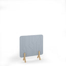 Grain Acoustic Floor Standing Screen With Wooden Legs - NWOF