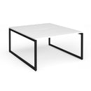 Connex Plus O Frame Back To Back Desk - White - NWOF