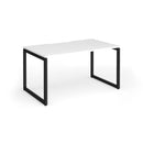 Connex Plus O Frame Single Desk - White - NWOF