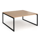 Connex Plus O Frame Back To Back Desk - Beech - NWOF