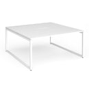 Connex Plus O Frame Back To Back Desk - White - NWOF
