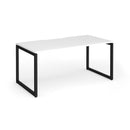 Connex Plus O Frame Single Desk - White - NWOF