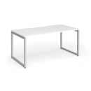 Connex Plus O Frame Single Desk - White - NWOF