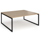 Connex Plus O Frame Back To Back Desk - Kendal Oak - NWOF