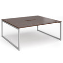 Connex Plus O Frame Back To Back Desk - Walnut - NWOF