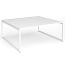 Connex Plus O Frame Back To Back Desk - White - NWOF