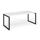 Connex Plus O Frame Single Desk - White - NWOF