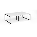 Connex Plus O Frame Double Back To Back Desk - White - NWOF