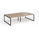 Connex Plus O Frame Double Back To Back Desk - Kendal Oak - NWOF