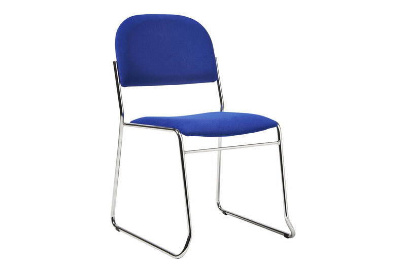 Jive Stacking Chair With Chrome Frame