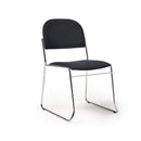 Jive Stacking Chair With Chrome Frame - NWOF