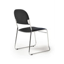 Jive Stacking Chair With Chrome Frame - NWOF