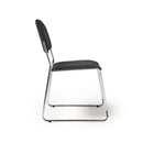 Jive Stacking Chair With Chrome Frame - NWOF