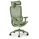 Kara High Back Executive Mesh Task Chair - Green - NWOF