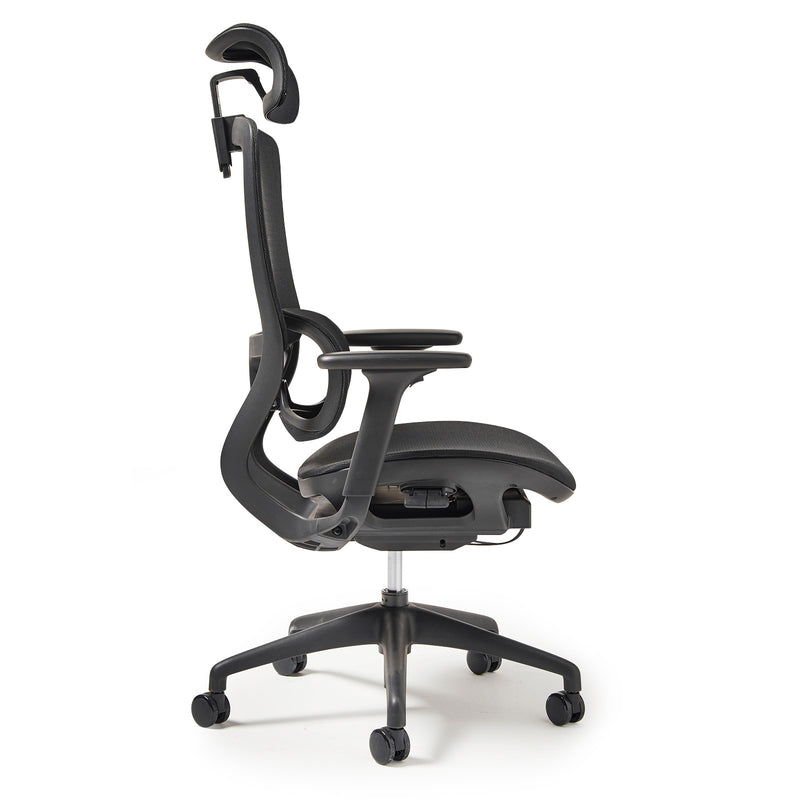 Kara High Back Executive Mesh Task Chair - Black