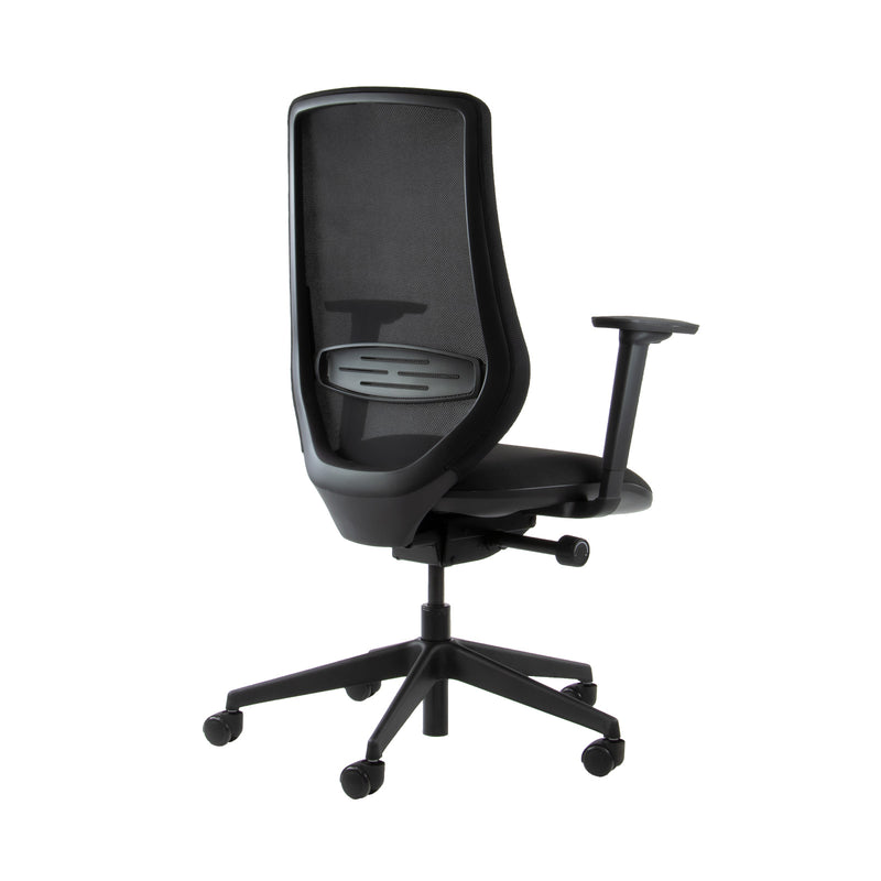 Kacey Mesh Back Operator Chair With Black Frame - NWOF