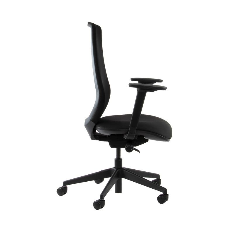 Kacey Mesh Back Operator Chair With Black Frame - NWOF