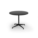 Loft Circular Dining Table - Black - NWOF