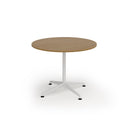 Loft Circular Dining Table - Oak - NWOF