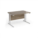 Maestro 25 800mm Deep Straight Desk With Cantilever Leg - Nebraska Oak - NWOF