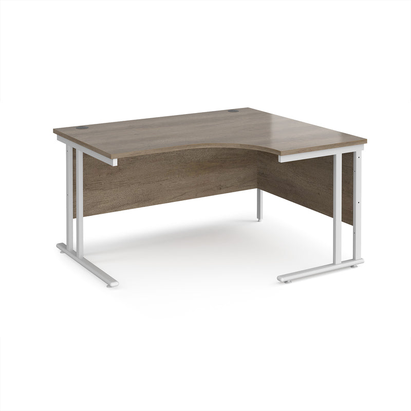Maestro 25 Ergonomic Desk With Cantilever Leg - Nebraska Oak - NWOF