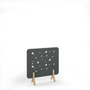 Moon Acoustic Floor Standing Screen With Wooden Legs - NWOF